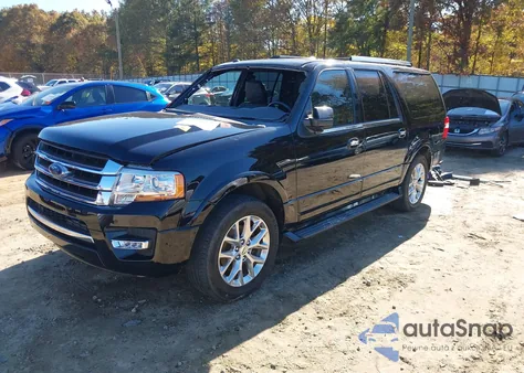2016 Ford Expedition El Limited z USA, uszkodzony, nr VIN 1FMJK1KT1GEF32006